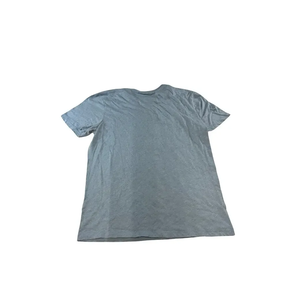 Banana Republic Men’s Medium Blue Fitted Crew T-Shirt Short Sleeve Basic Tee
